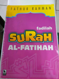 Fadilah Surah Al-Fatinah