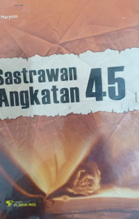 Sastrawan Angkatan 45