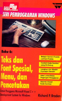 Seri Pemrograman Windows Buku 6 Teks dan Font Spesial, Menu dan Pencetakan