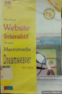 Membuat Website Interaktif dengan Macromedia Dreamweaver MX 2004